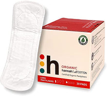 Load image into Gallery viewer, Hannah All Cotton Organic Pantyliners