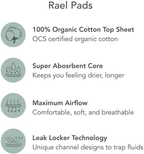 Rael Organic Cotton Pads