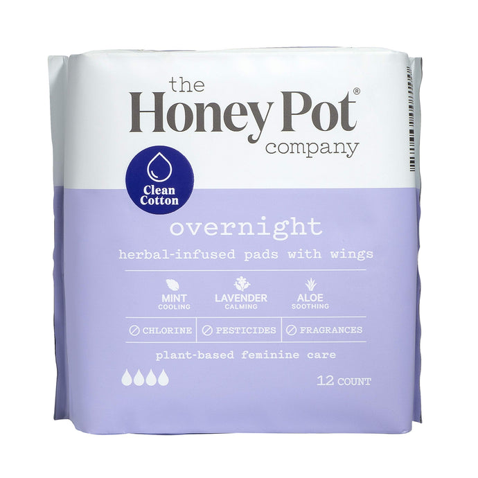 The Honey Pot Co. Herbal Infused Overnight Pads