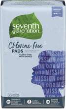 Load image into Gallery viewer, Seventh Generation Chlorine-Free Ultra Thin Regular Pads