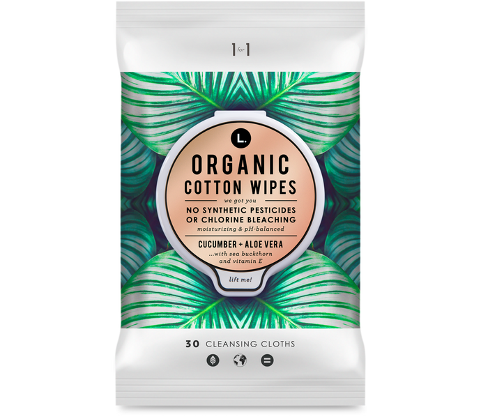 L. Organic Cotton Wipes