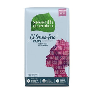 Seventh Generation Chlorine-Free Ultra-Thin Super Long Pads