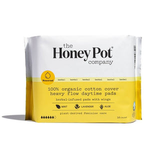 The Honey Pot Co. Herbal Infused Heavy Flow Daytime Pads