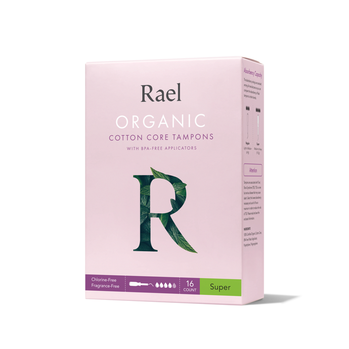 Rael Organic Cotton Tampons