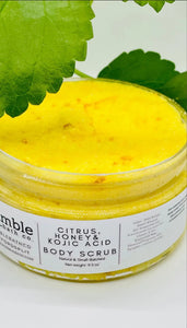 Humble Bath Co. Citrus, Honey and Kojic Acid Body Scrub