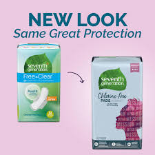 Seventh Generation Chlorine-Free Ultra-Thin Super Long Pads