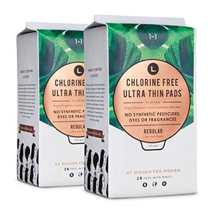 L. Organic Chlorine-Free Ultra Thin Regular Pads