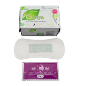 Shuya Negative Ion & Active Oxygen Panty Liners With Anion Strip