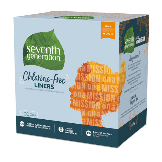 Seventh Generation Chlorine-Free Liners